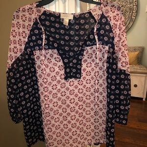 Loft 3/4 Length Sleeve Top
